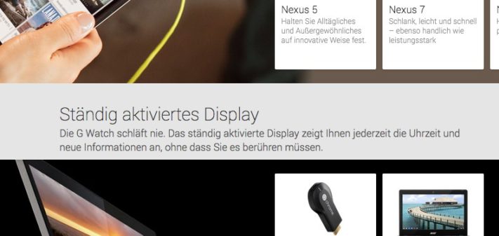 LG G Watch gör tillfälligt framträdande i tyska Play Store