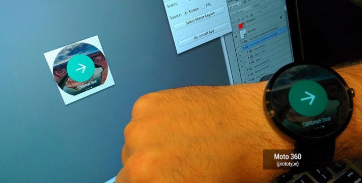 Motorola Moto 360 ser stor ut i förhandstitt från Google