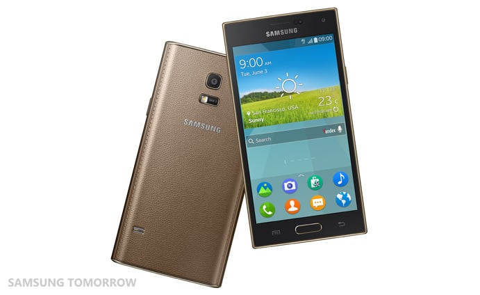 Samsung presenterar sin första Tizen-telefon