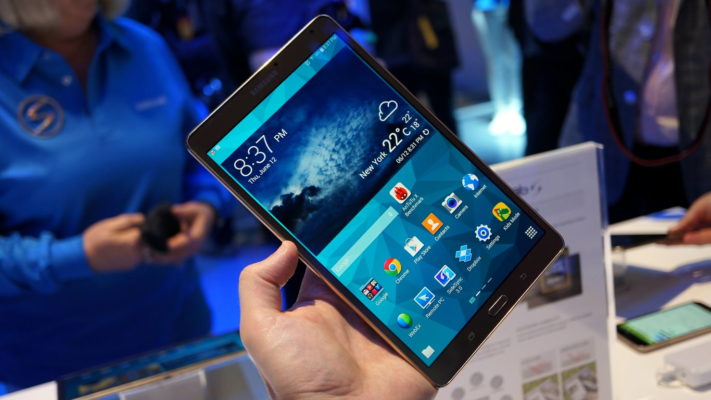 Hands-on med Samsungs slimmade 2k-plattor: Galaxy Tab S 8.4 & 10.5