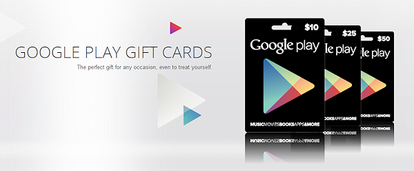 Presentkort blir äntligen tillgängliga i nordiska Google Play