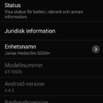 Samsung Galaxy S4+ (I9506) får till sist KitKat