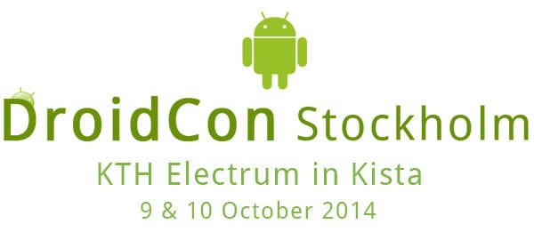 DroidCon 2014 Stockholm – vinn biljetter med Swedroid