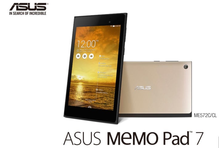 Asus Memo Pad 7 har 64-bitarsprocessor från Intel