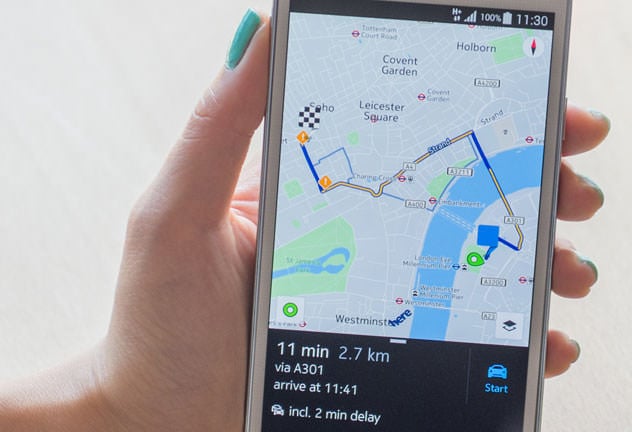 Nokias kartprogram HERE kan nu laddas hem av alla