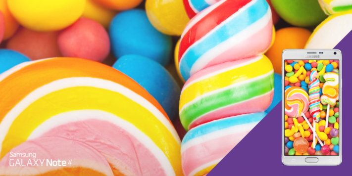 Snabb uppdatering till Lollipop för Note 4?
