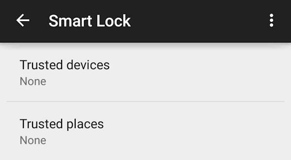 Smart Lock i Lollipop kan låsa upp enheter utifrån fysisk plats