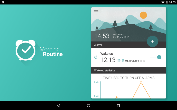 Morning Routine är en tjusig ny alarmapp i Google Play