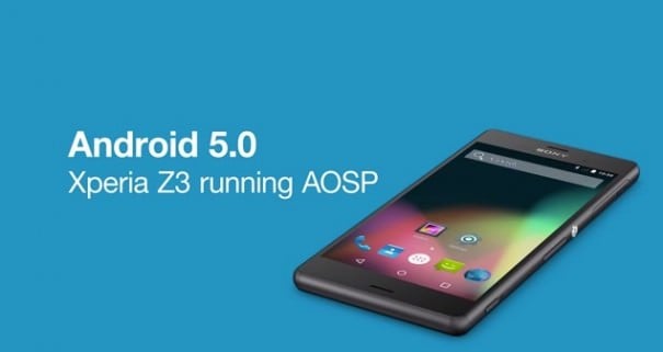 Sony visar framfötterna, kör redan original-Android 5.0 på Xperia Z3
