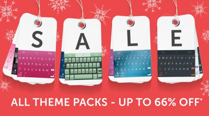 Halva priset på temapaket för SwiftKey