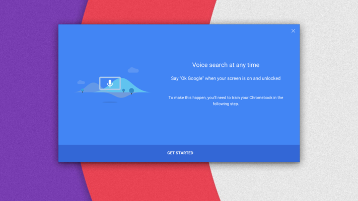 Röstkommandon på väg till Chrome OS