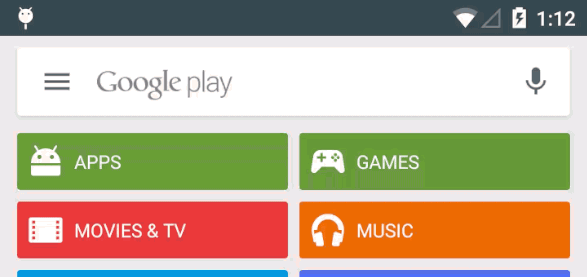 Play Store-appen får snart dedikerat sökfält