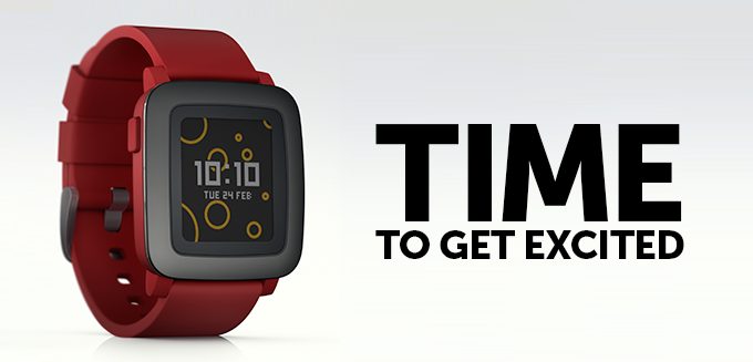 Pebble presenterar Time med färgskärm och en veckas batteritid