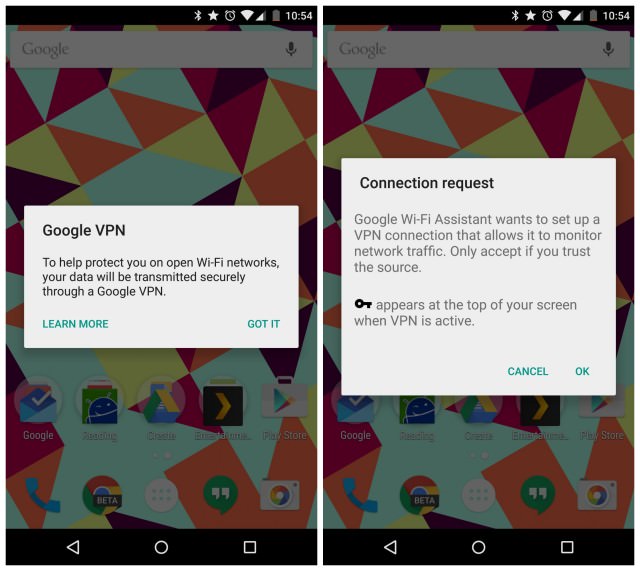 Android kan få egen VPN-tjänst, har upptäckts i version 5.1