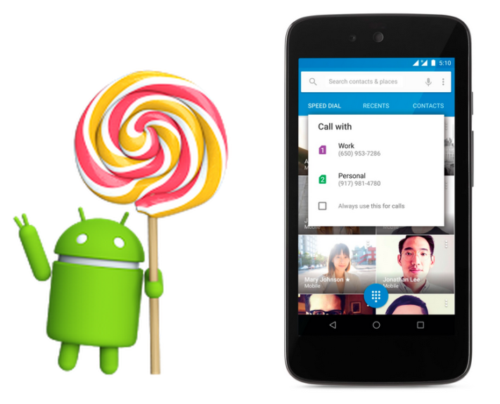 Google lanserar version 5.1 av Android Lollipop