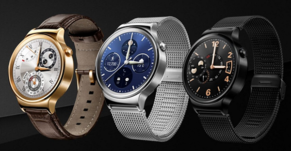 Huawei presenterar runda smartklockan Watch