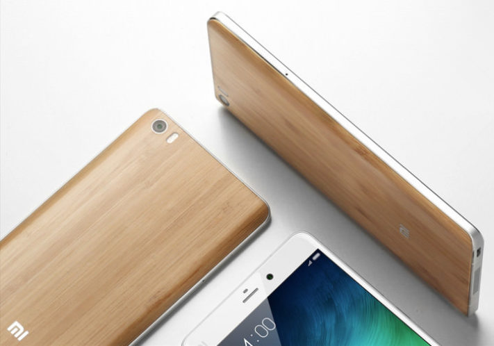 Xiaomi tillkännager Mi Note med bambubakstycke