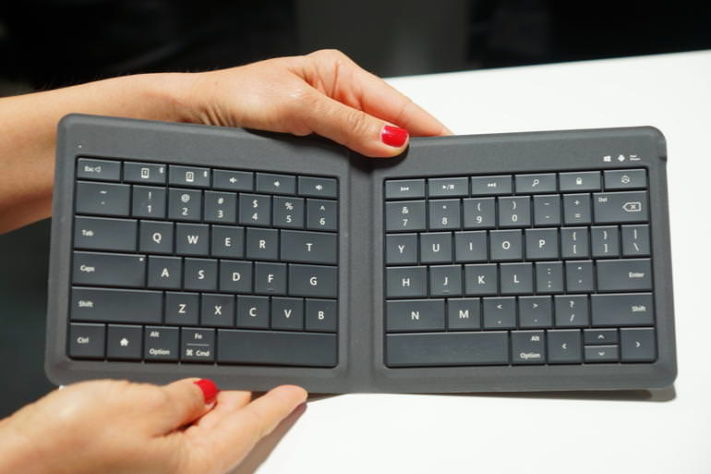 Microsofts senaste tangentbord är vikbart och fungerar med alla plattformar