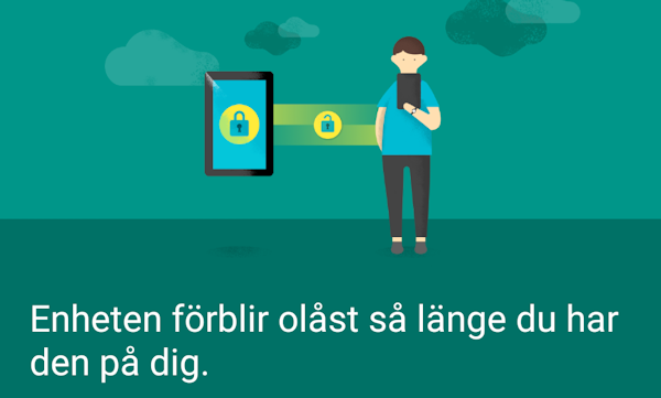 Android 5.0 får ny Smart Lock-funktion, förblir upplåst när du rör dig