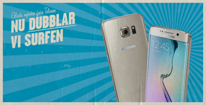 Telenor dubblerar datatrafiken