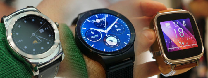 Bildgalleri: LG Watch Urbane, Huawei Watch och Asus ZenWatch på MWC 2015