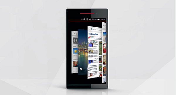 Videodemo av Ubuntu för telefoner