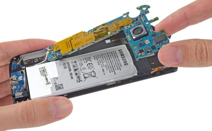 Även Samsung Galaxy S6 Edge får lågt betyg av IFixIt
