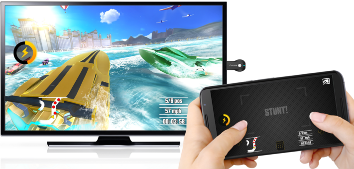 Grafikintensiva spel på väg till Chromecast
