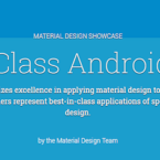 Google visar upp bästa apparna med Material Design