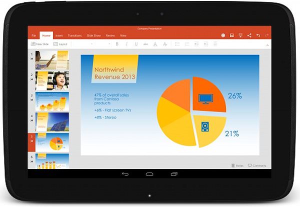 Microsofts tjänster kommer även förinstalleras på plattor från LG och Sony