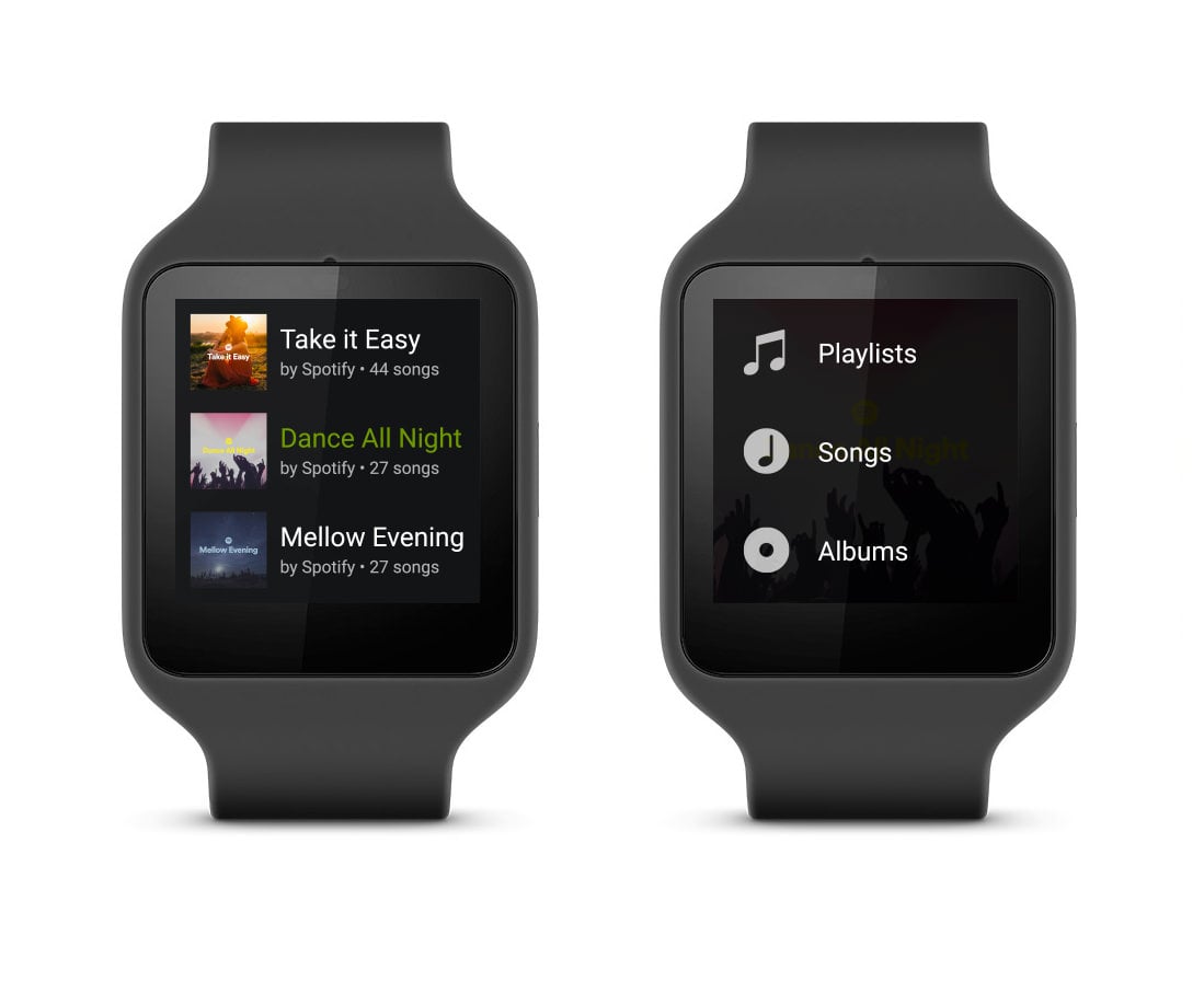 spotify on android wear