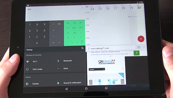 Android kan få inbyggt stöd för att köra appar sida vid sida i höst