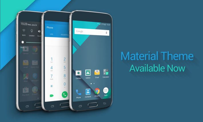 Nu finns ett ”Material Design”-tema för Galaxy S6 och S6 Edge