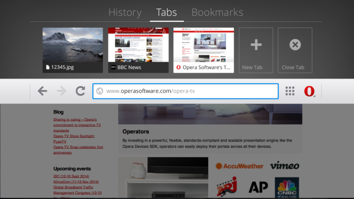 Opera släpper webbläsare för Android TV