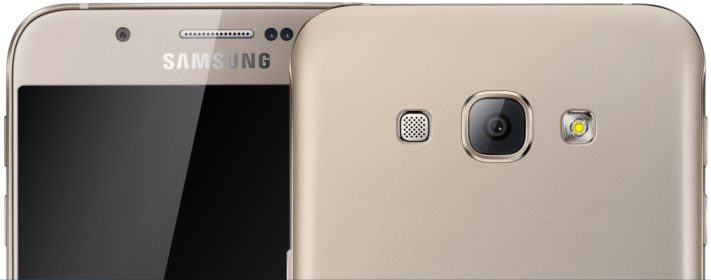 Samsung presenterar Galaxy A8, sin tunnaste telefon hittills