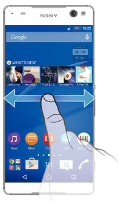 Sony Xperia C5 Ultra kan få mycket tunna kanter kring skärmen