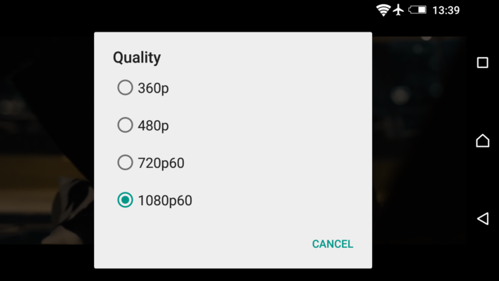 Nu stödjer YouTube-appen videouppspelning med 60fps