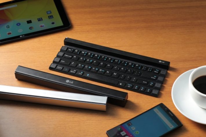LG Rolly – ett Bluetooth-tangentbord som går att rulla ihop