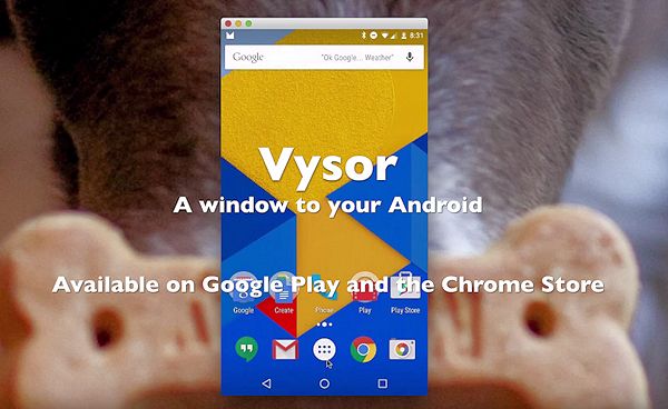 Vysor från Koushik Dutta speglar din smartphone till dator