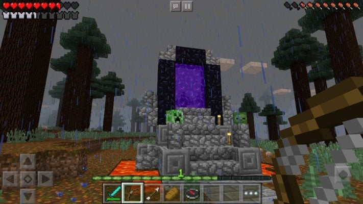 De som har Minecraft för Windows 10 kan spela med mobilanvändare