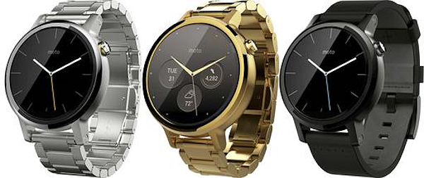 Fler pressbilder på årets Motorola Moto 360