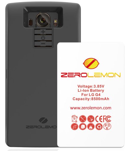 ZeroLemon släpper 8500mAh-batteri för LG G4