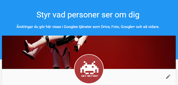 Googles nya Om-sida styr vad andra personer kan se om dig