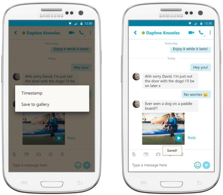 Skype 6.11 låter dig spara videomeddelanden