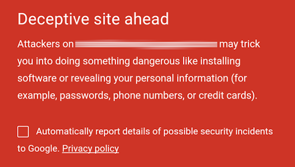 Androidversionen av Chrome får funktion för säker surfning
