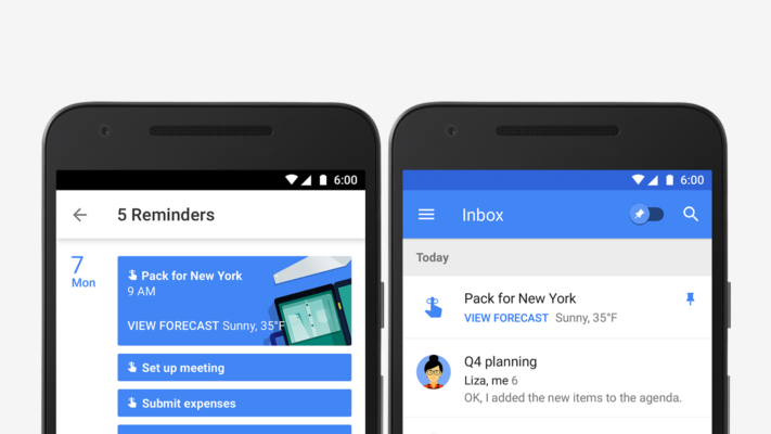 Googles kalenderapp får stöd för påminnelser