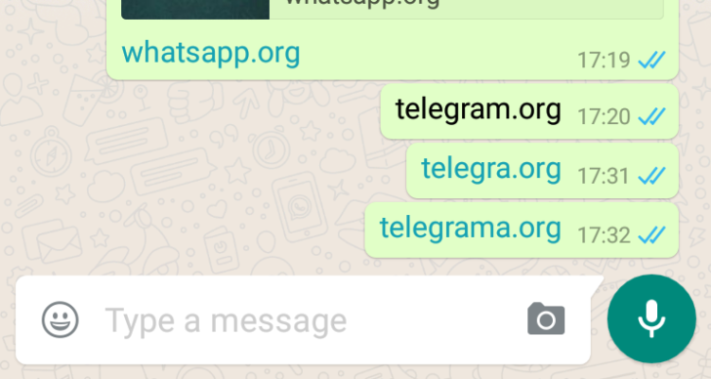 WhatsApp har börjat blockera länkar till konkurrerande Telegram