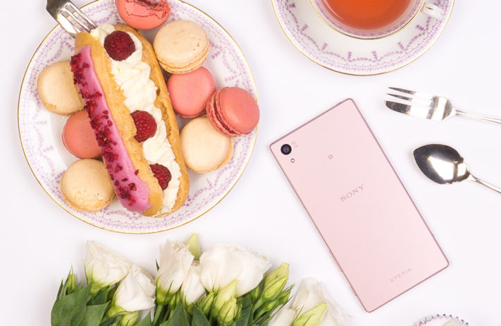 Sony lanserar rosa modell av Xperia Z5