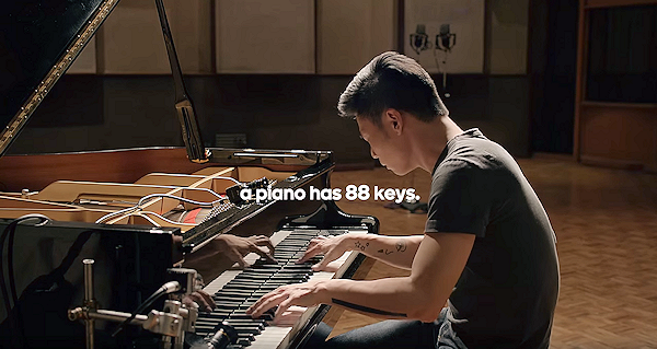 Google jämför konkurrensen med entonigt piano