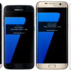 Storleksjämförelser med LG G5 och Samsung Galaxy S7